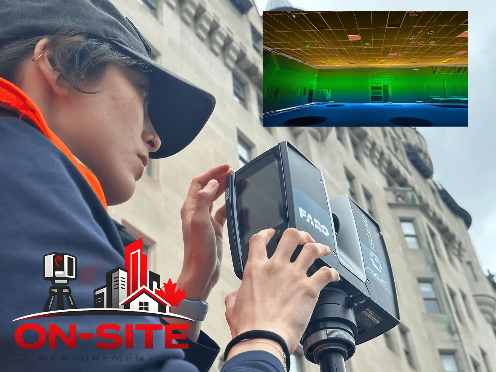 3D point cloud capture inside a Vancouver commercial building